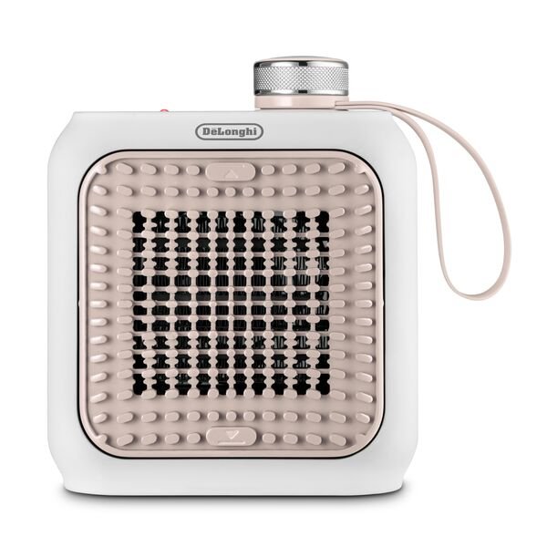 Termoventilatore silenzioso compatto da tavolo o camper 350W